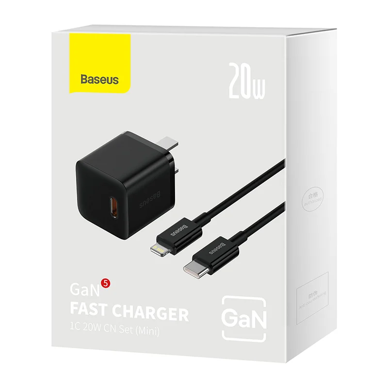 BASEUS GAN5 | PD 20W CHAGER TYPE C