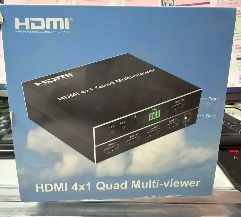 HDMI MATRIX 4x1 QUAD MULTI-VIEWER