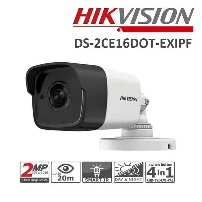 HIKVISION 16D0T-EXIPF | 2MP BULLET CAMERA