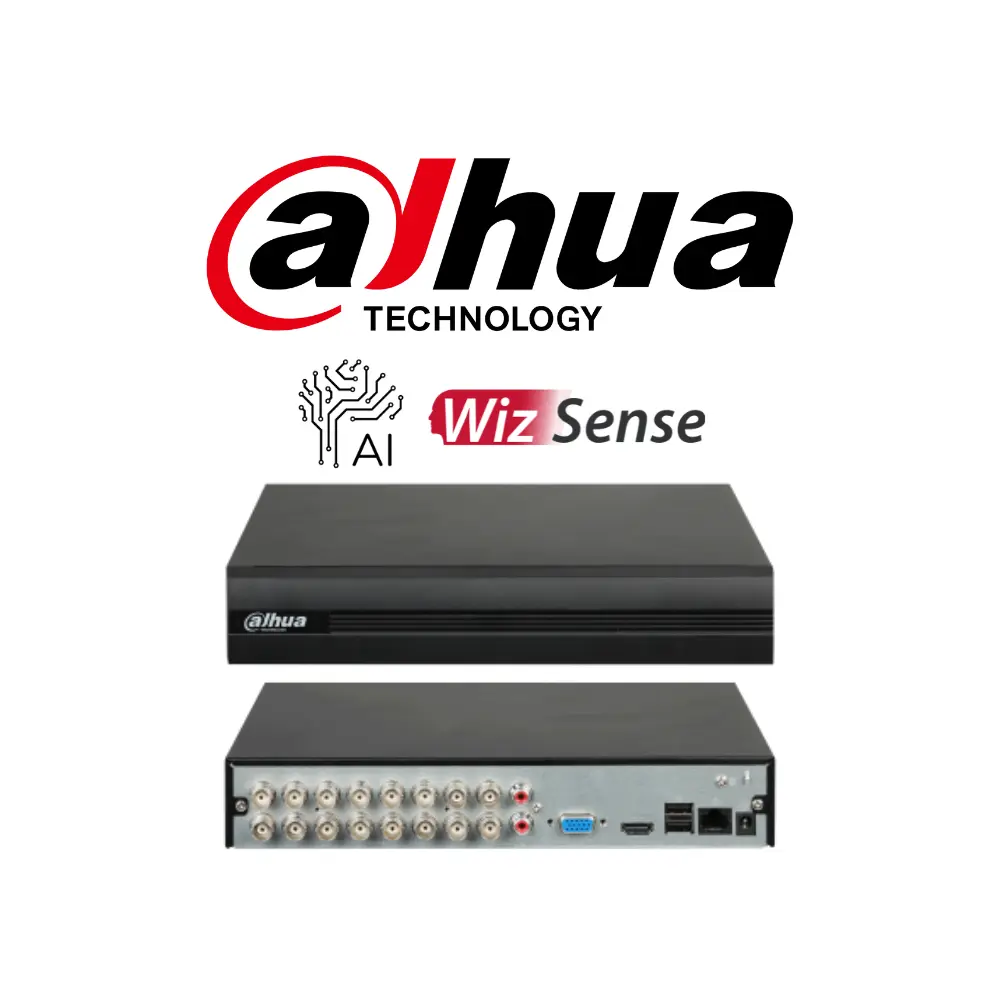 DAHUA XVR1B16H-I | 16CH 5MP WIZSENSE DVR
