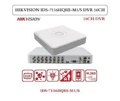 HIKVISION 7116HGHI-M1 | 16 CHANNEL DVR 2MP