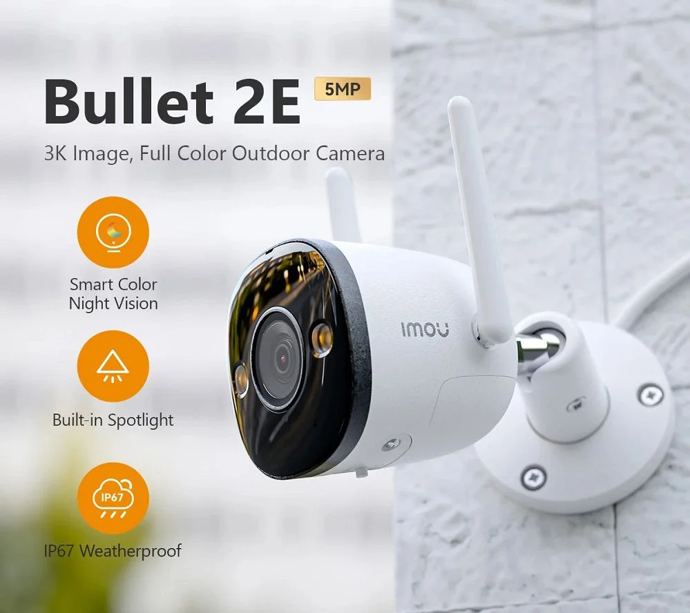 IMOU K3DP-5H0WF | 5MP BULLET 2E WIFI CAMERA