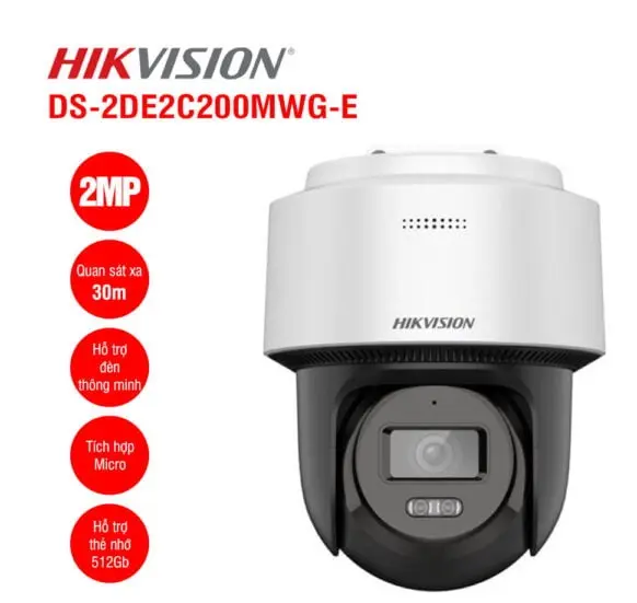 HIKVISION 200MWG-E | 2MP MINI PT CAMERA