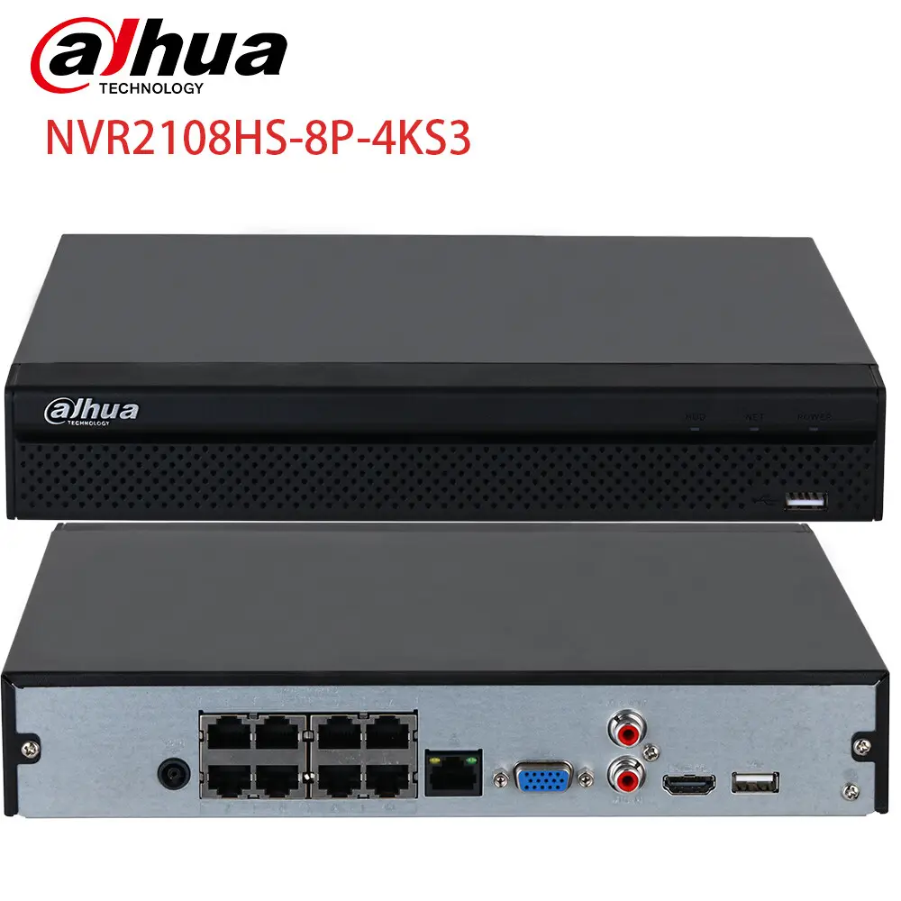 DAHUA NVR2108HS-4KS3 | 8CH. NVR