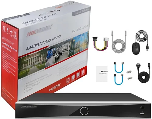 HIKVISION 7604NXI-K1 | 4CH ACUSENSE 4K NVR 