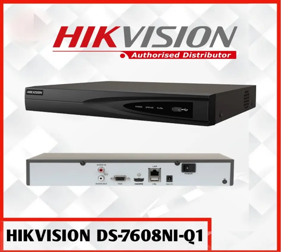 HIKVISION 7608NI-Q1 | 8CH 4K NVR