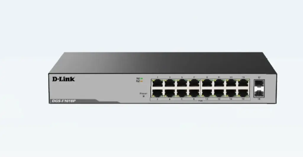 D-LINK DGS-1016P | 16 PORT GIGA SWITCH