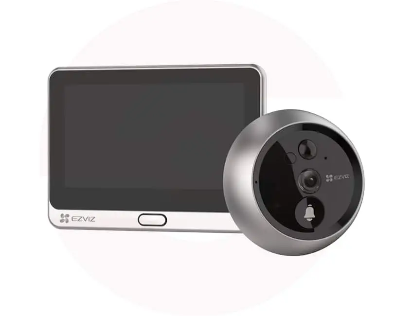 EZVIZ DP2C | WIRE FREE PEEPHOLE DOORBELL