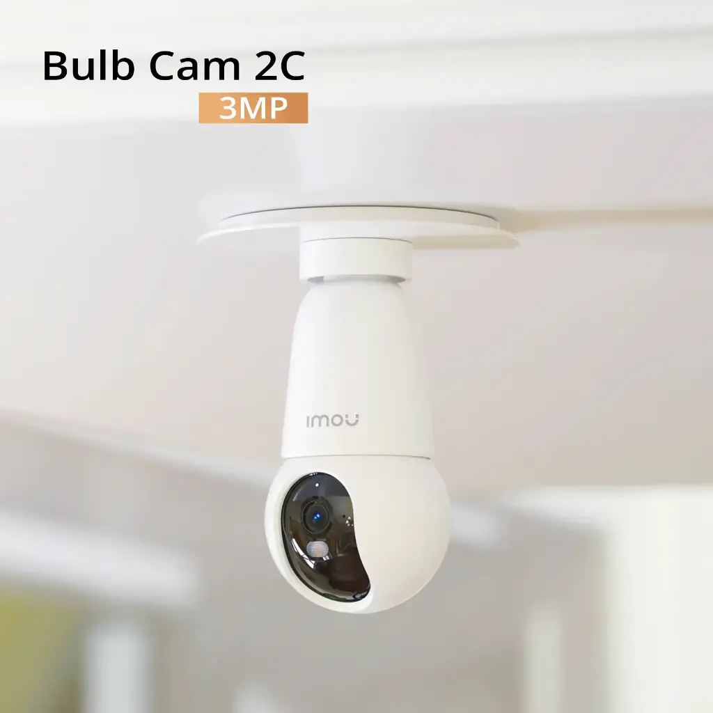IMOU K6C-3H1WEB | E27 BULB CAM 2C 3MP WIFI CAMERA