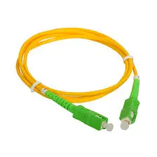 FIBER PATCH CORD SC-SC/APC GREEN 1.5M