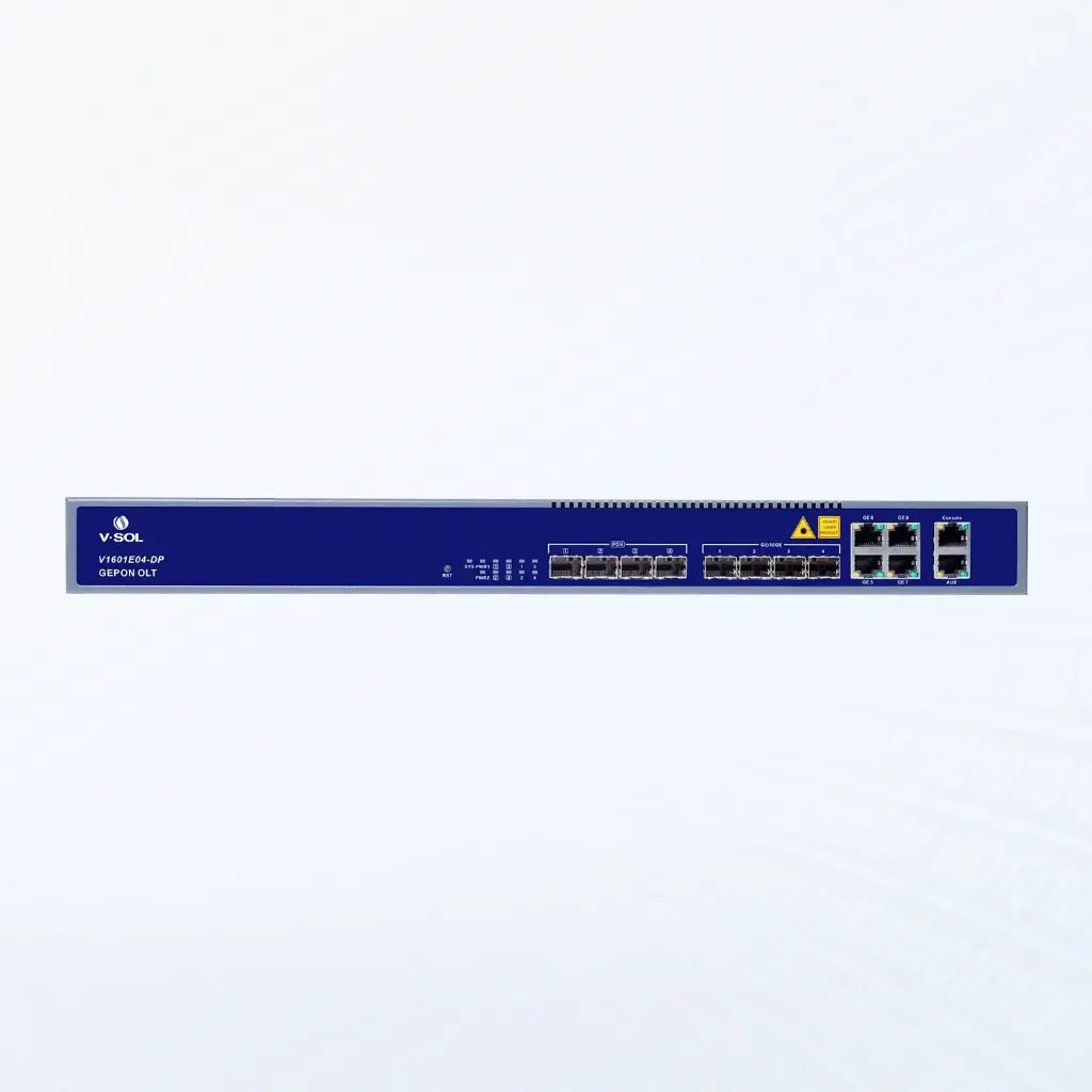 VSOL V1601E04-DP | 10G 4PORTS EPON OLT