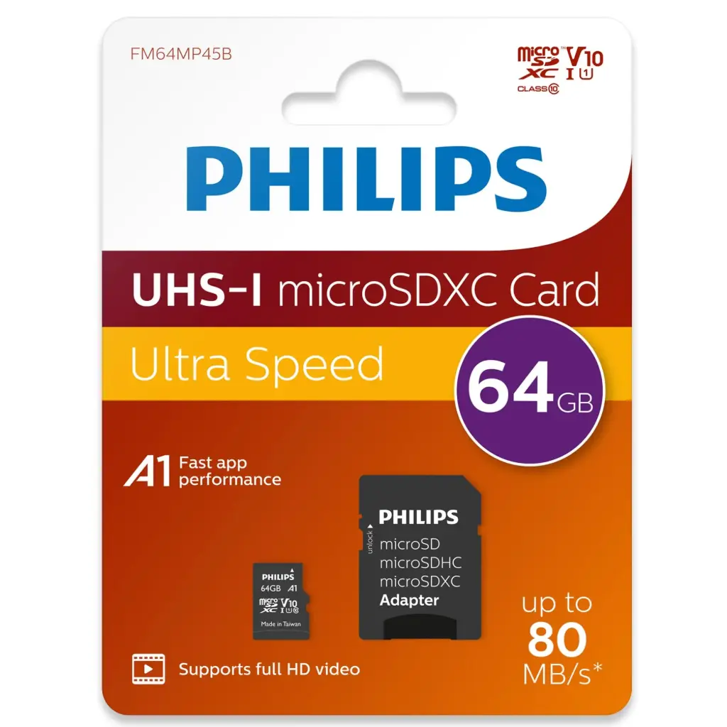 PHILIPS 64GB MSD ULTRA SPEED