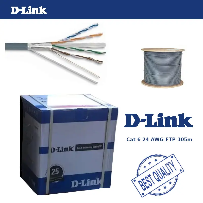 DLINK STP CAT6 CABLE | 305M WHITE original