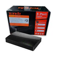 TENDA SG108M | 8PORTS METAL BODY GIGA SWITCH