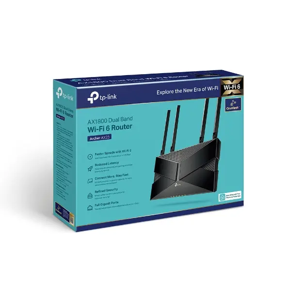 TP-LINK ARCHER AX23 | AX1800 DUAL BAND WIFI 6 ROUTER