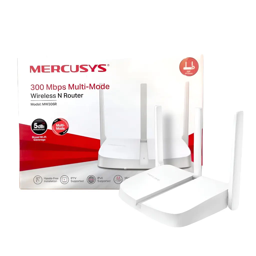 MERCUSYS MW306R | TRIPLE ANTENNA ROUTER