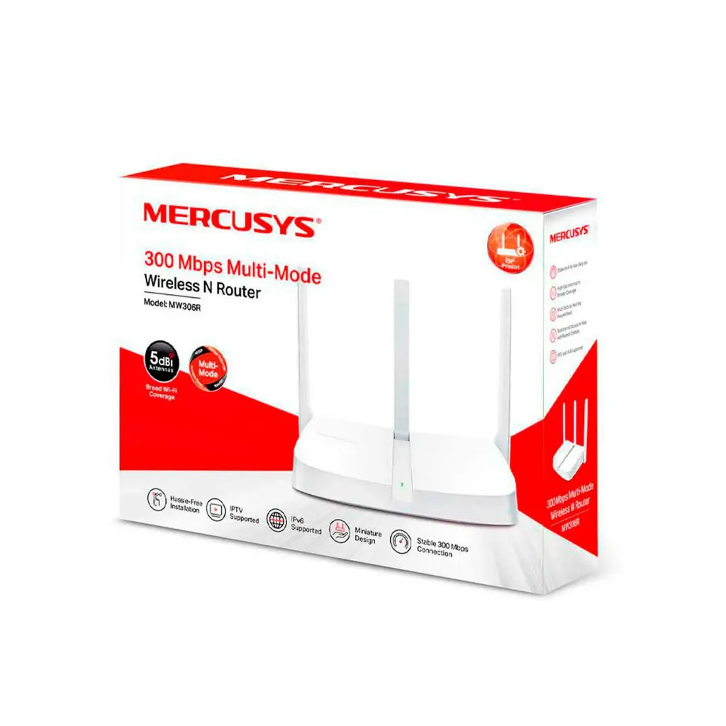MERCUSYS MW306R | TRIPLE ANTENNA ROUTER