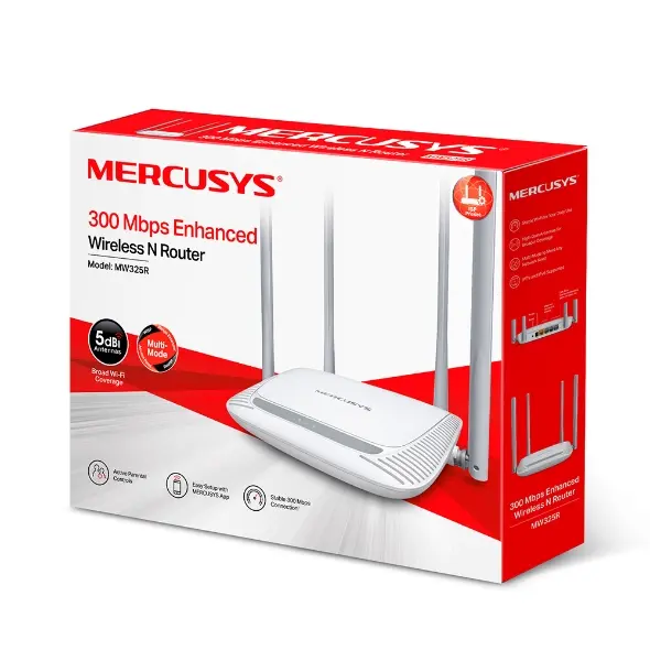 MERCUSYS MW325R | FOUR ANTENNA ROUTER