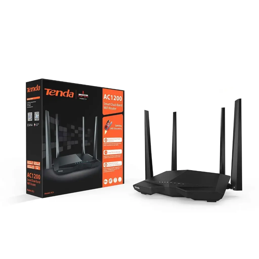 TENDA AC6 | 4 ANTINA ROUTER