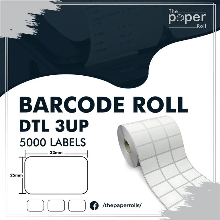 DTL3019 | 3UP(5000) LABEL ROLL 30*19