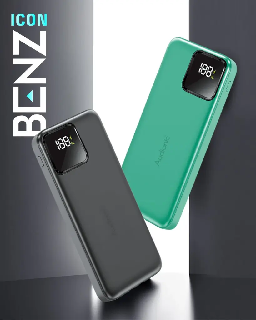 AUDIONIC BENZ ICON | 10,000 MAH POWER BANK