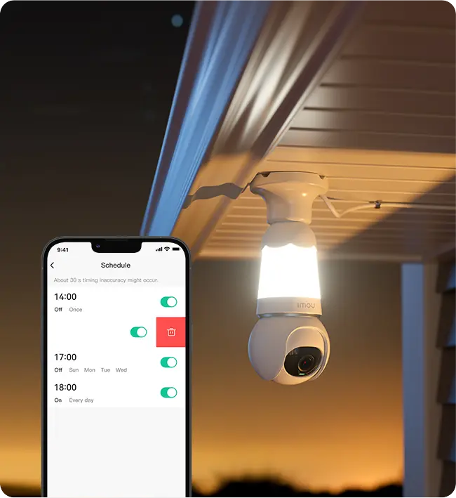 IMOU S6DP-3M0WEB | E27 WITH LIGTH BULB 2K WIFI CAMERA