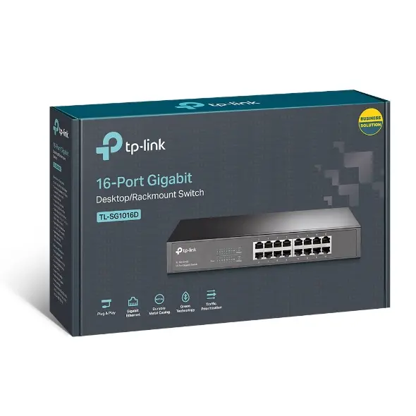 TP-LINK SG1016D | 16PORTS GIGA SWITCH