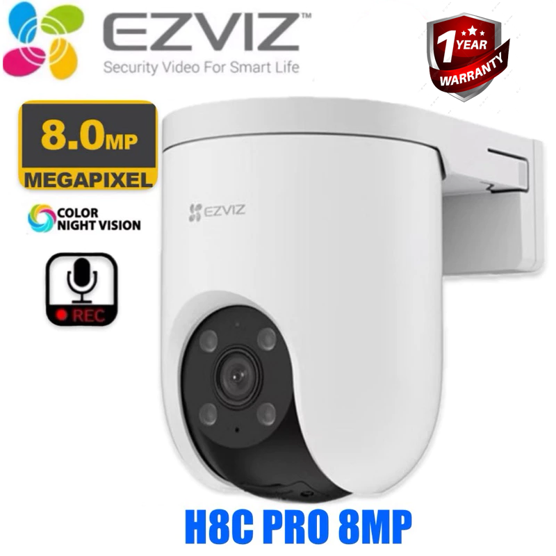 EZVIZ H8C PRO | 8MP WIFI PT CAMERA