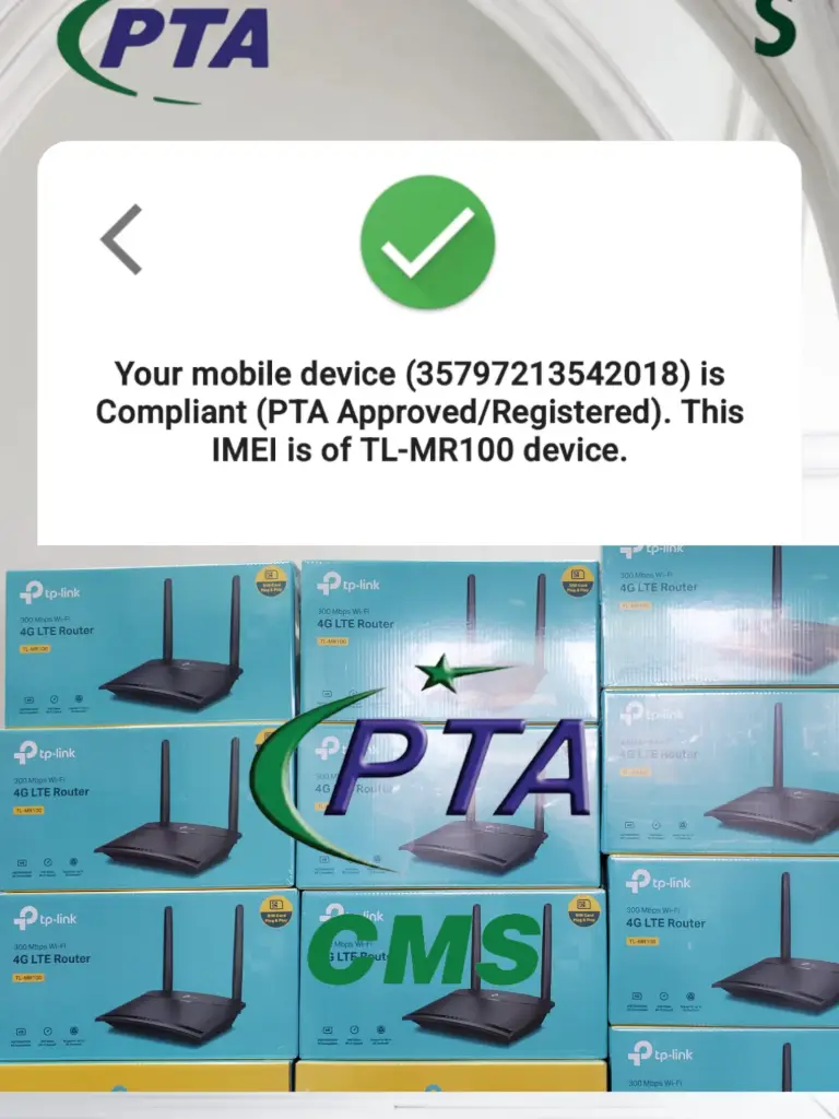 TP-LINK MR100 | 4G LTE ROUTER