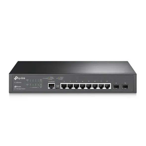 TP-LINK SG3210 | JETSTREAM 8PORTS GIGABIT L2+ MANAGED SWITCH WITH 2SFP
