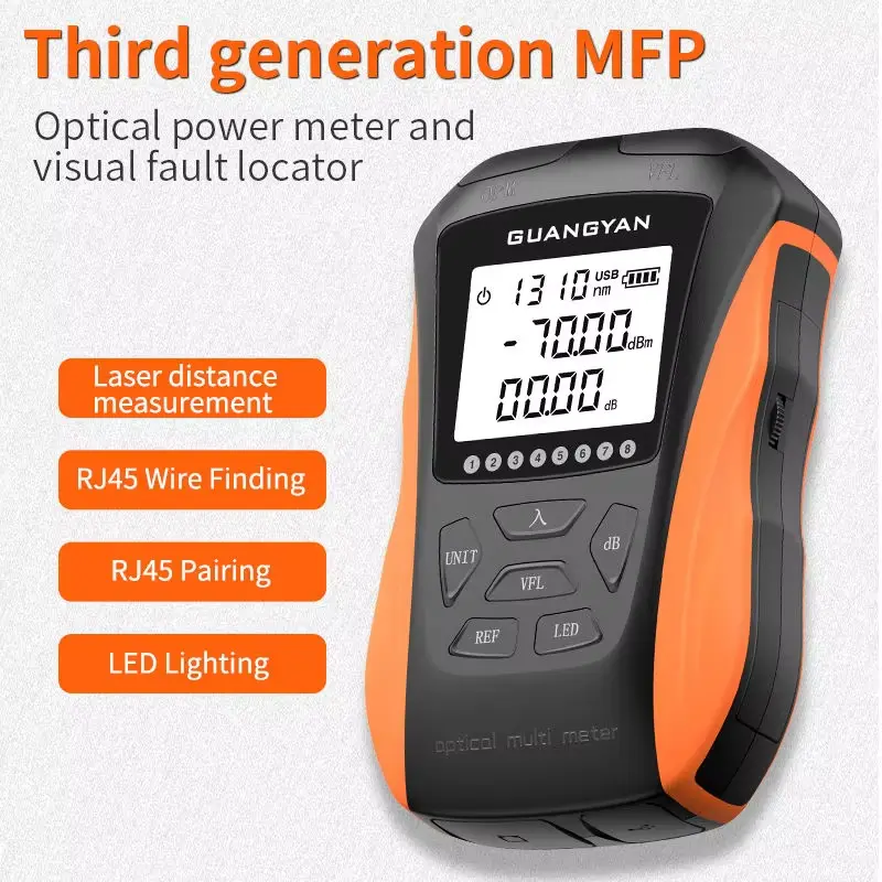 FIBER OPTICAL Y8 POWER METER WITH VFL