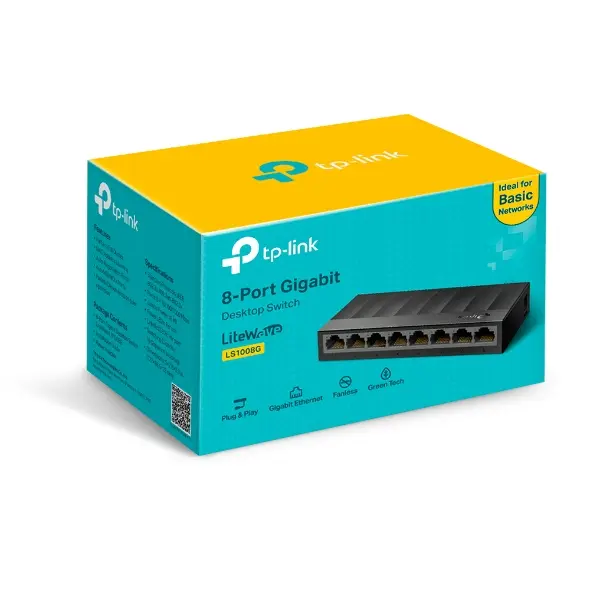 TP-LINK LS1008G | 8PORTS GIGA SWITCH