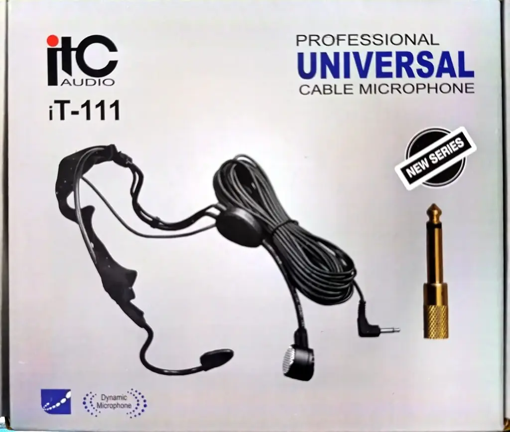 ITC IT-111 | WIRED HEADGEAR MIC (666)