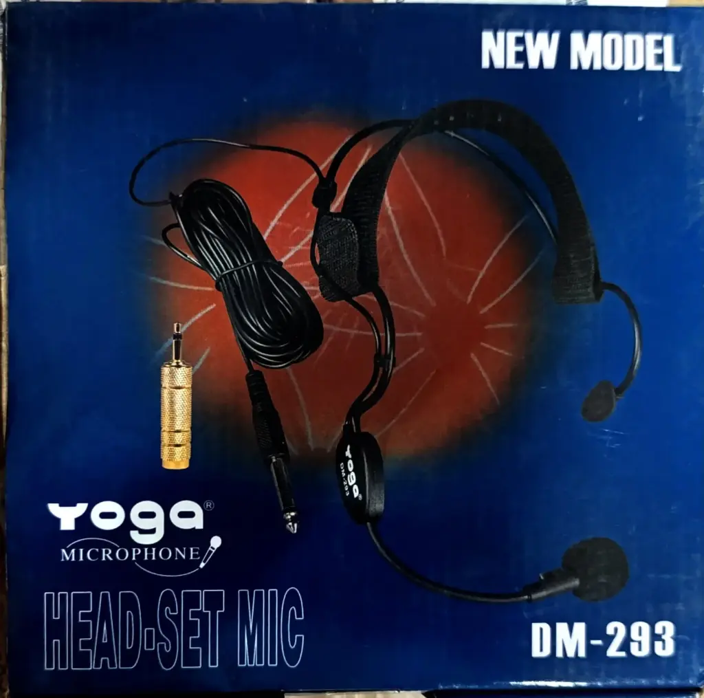 YOGA DM-293 | 10YD WIRED HEADGEAR MIC (667)