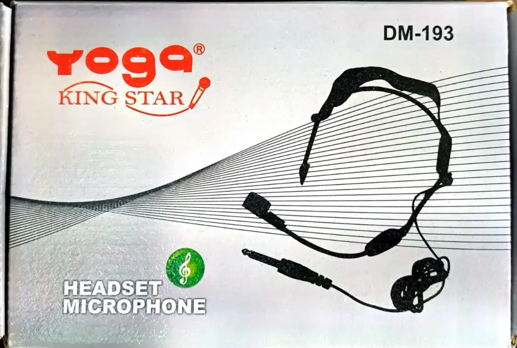 YOGA DM-193 | 5YD WIRED HEADGEAR MIC (662)