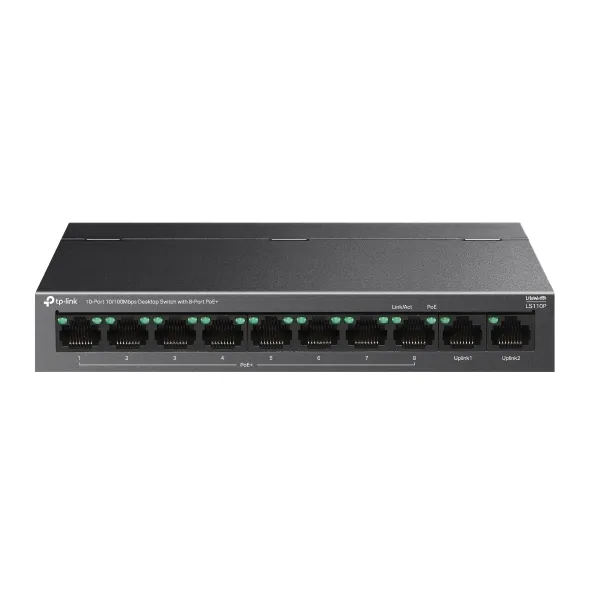 TP-LINK LS110P | 8PORTS POE+ SWITCH