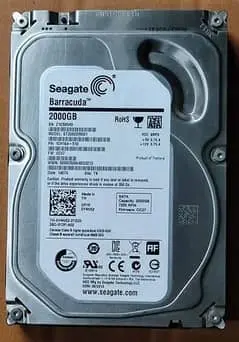 HDD 2TB SATA | CHECK WARRANTY