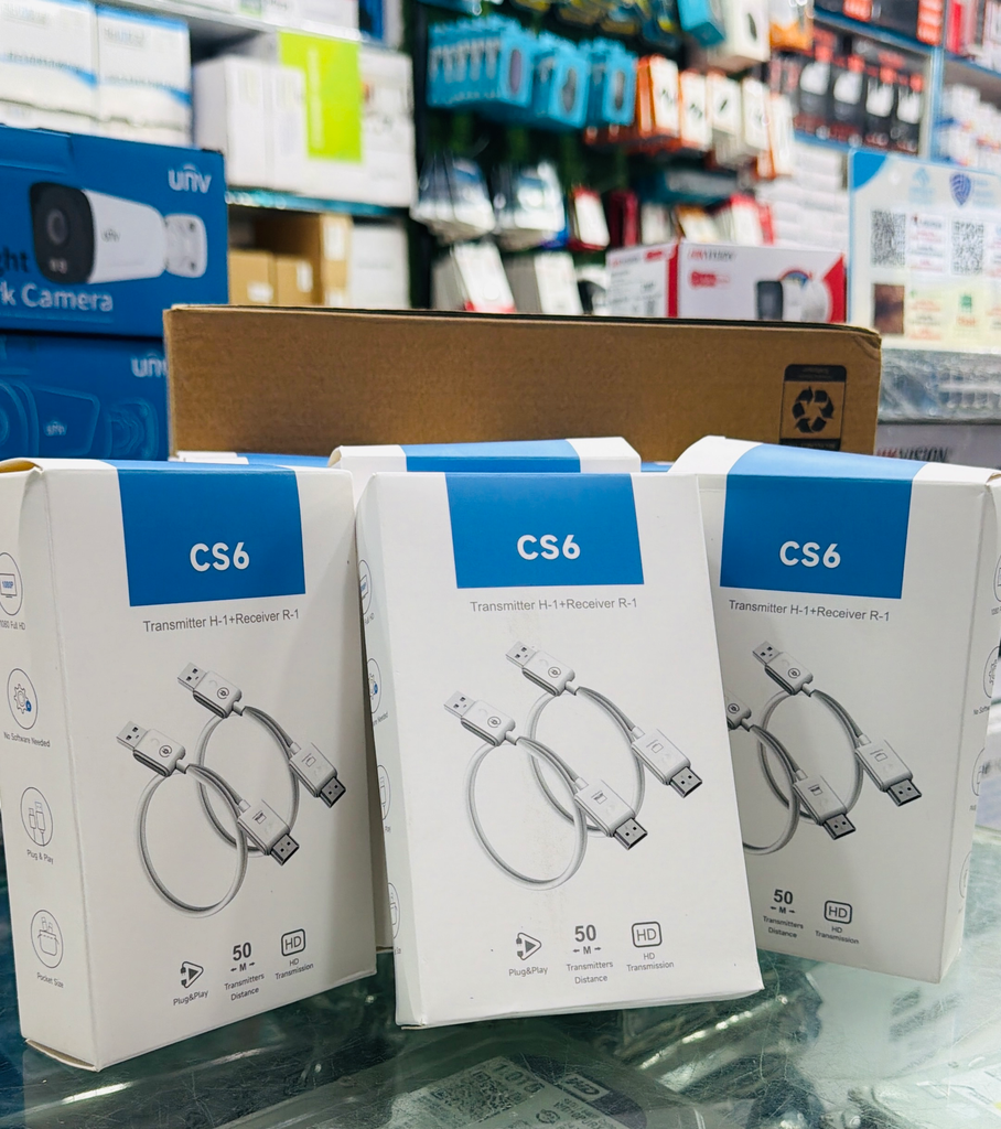 CS6 WIRELESS HDMI EXTENDER | TRANSMITTER H-1+ RECIEVER R-1