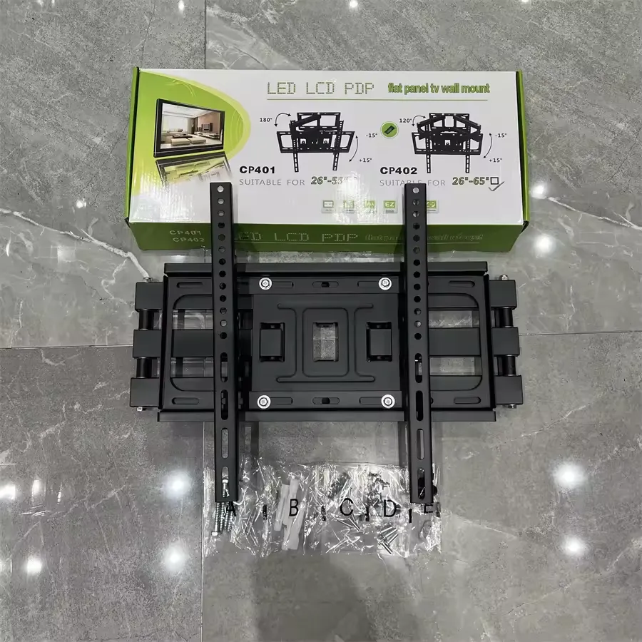 [1927] FLAT PANEL TV WALL MOUNT 26-55 | CP-402 (1927) MOVING STAND GREEN BOX