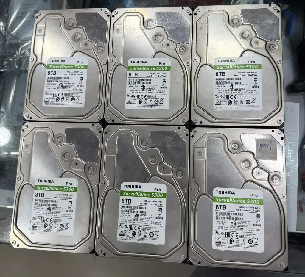 HDD 8TB SURVEILLANCE S300 TOSHIBA 