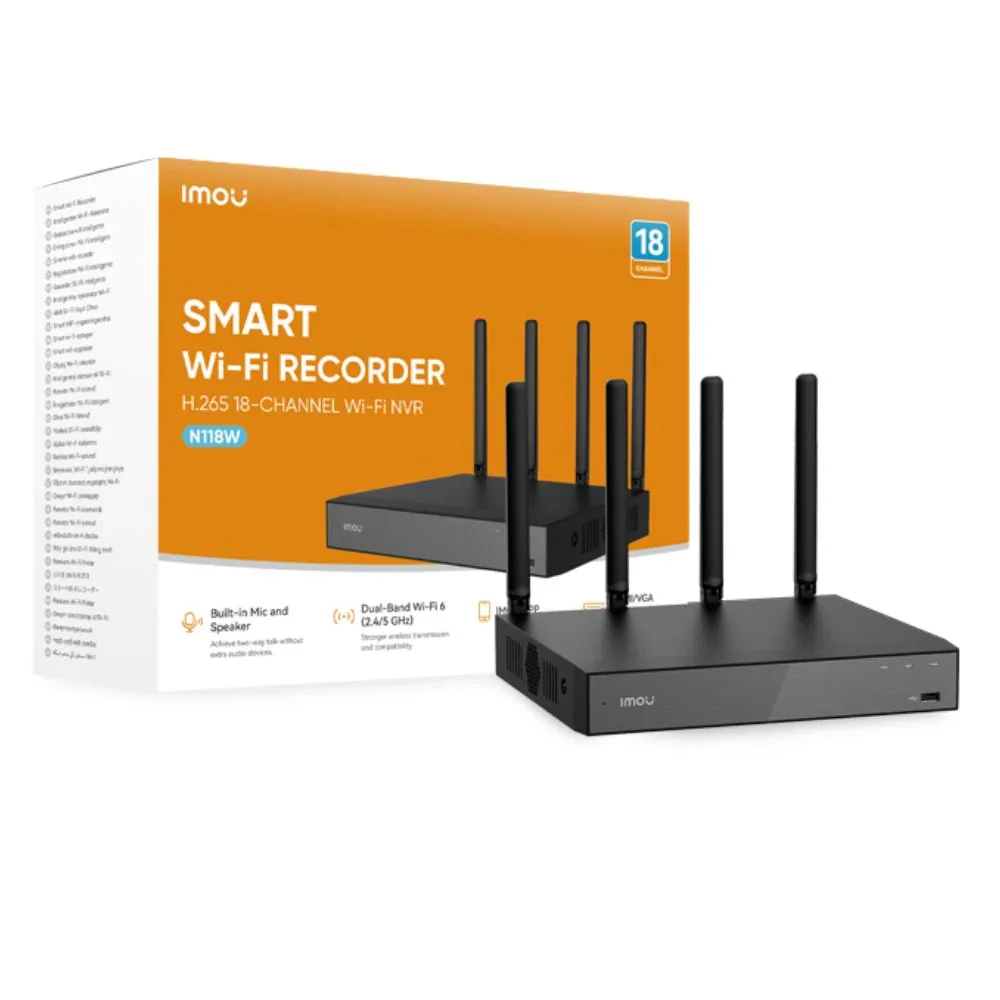 IMOU NVR N118W-8A0E | 18CH WIFI NVR