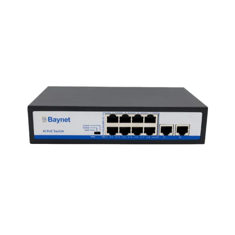 BAYNET PG082G-2S | 8+2PORTS+2SFP GIGA POE SWITCH