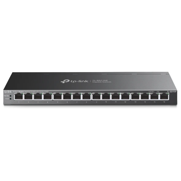 TP-LINK SG116P | 16 PORTS GIGABIT POE+ SWITCH