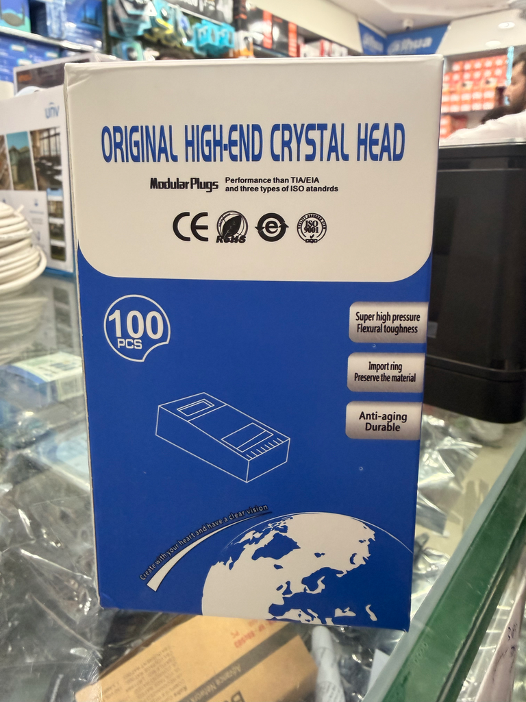 CRYSTAL HEAD HIGH-END | RJ45 CONNECTOR