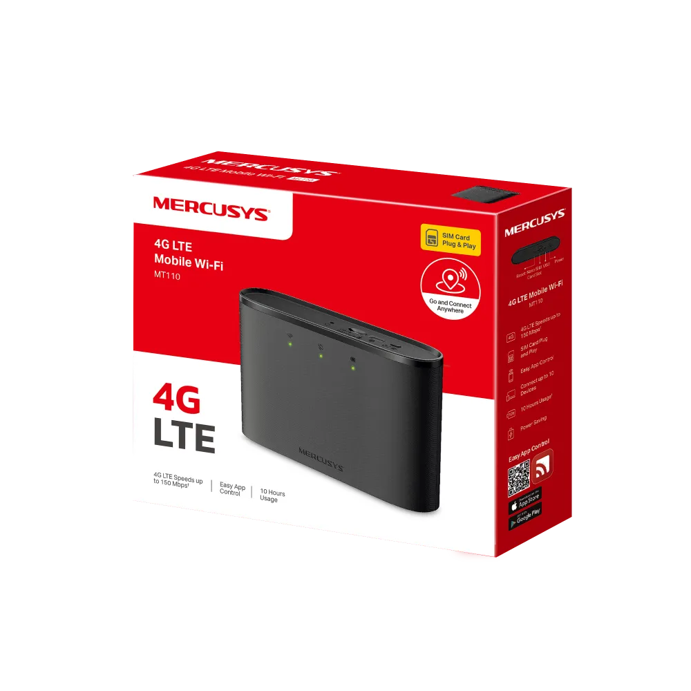 MERCUSYS MT110 | 4G LTE MOBILE WIFI DEVICE