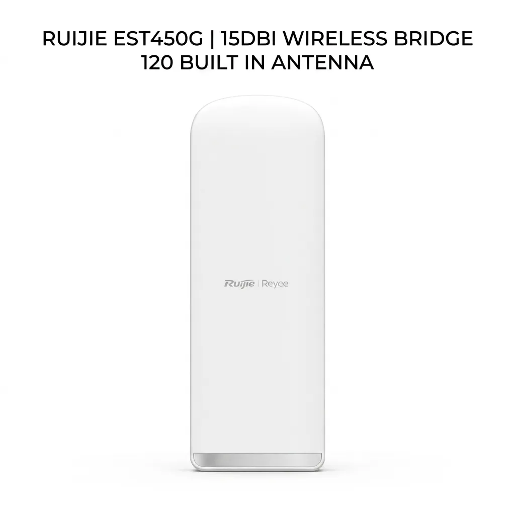 RUIJIE EST450G | 15DBI WIRELESS BRIDGE 120 BUILT IN ANTENNA
