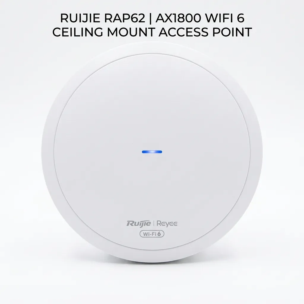 RUIJIE RAP62 | AX1800 WIFI 6 CEILING MOUNT ACCESS POINT