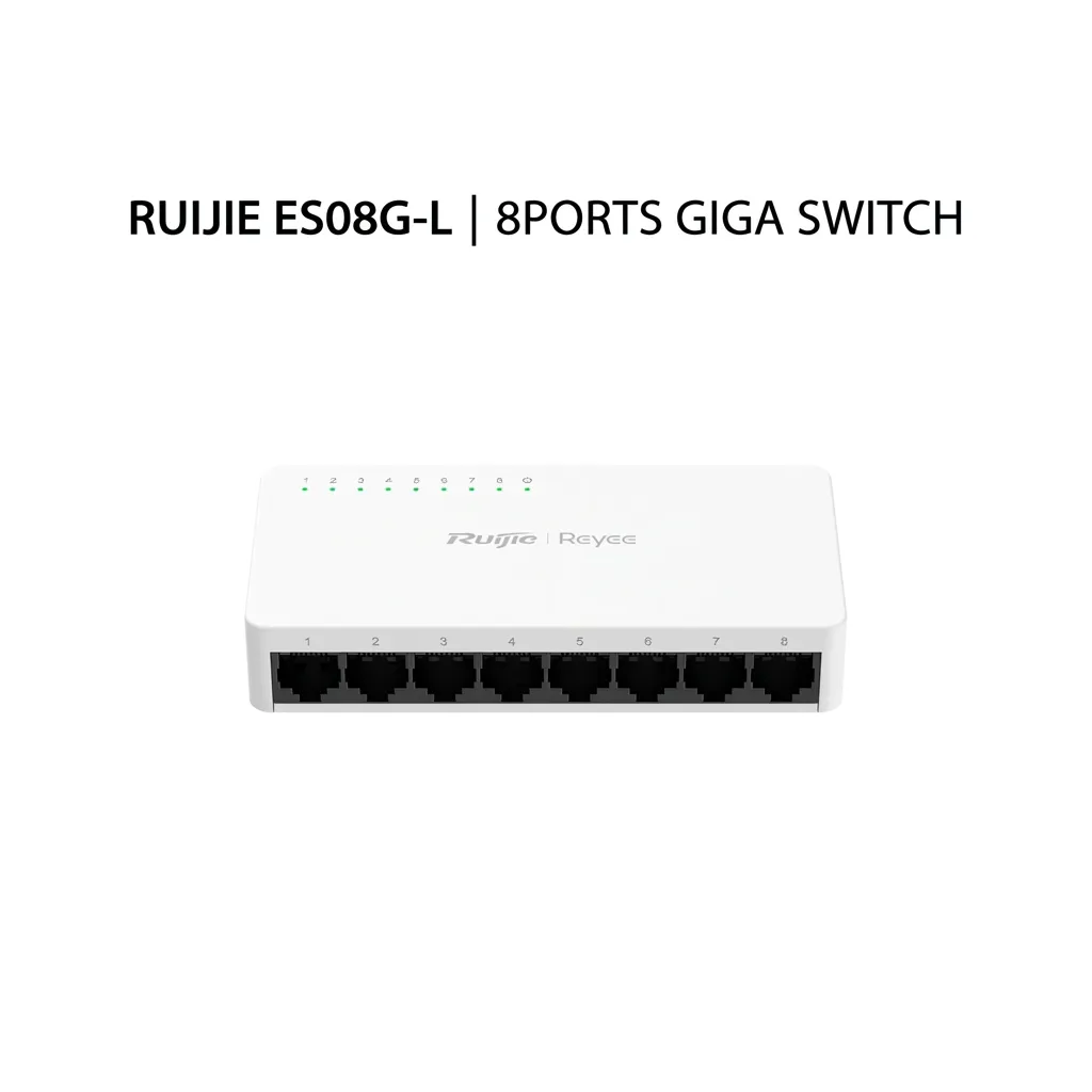 RUIJIE ES08G-L | 8PORTS GIGA SWITCH