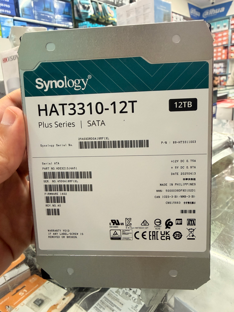 SYNOLOGY HDD 12TB
