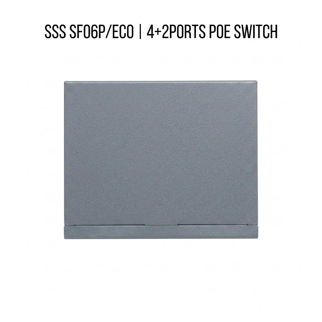 SSS SF06P/ECO | 4+2PORTS POE SWITCH